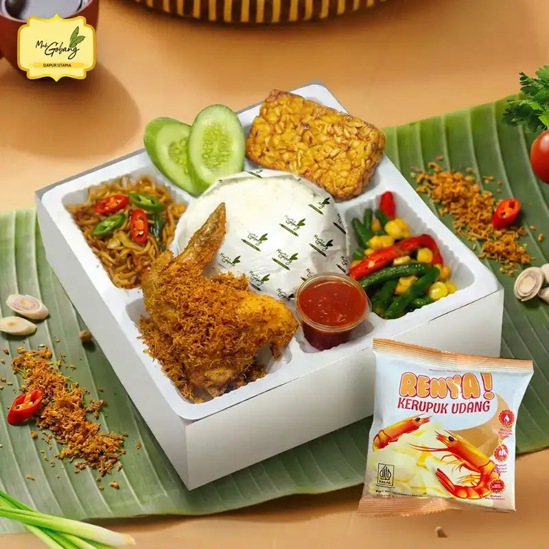Nasi Box Ayam Goreng Sereh