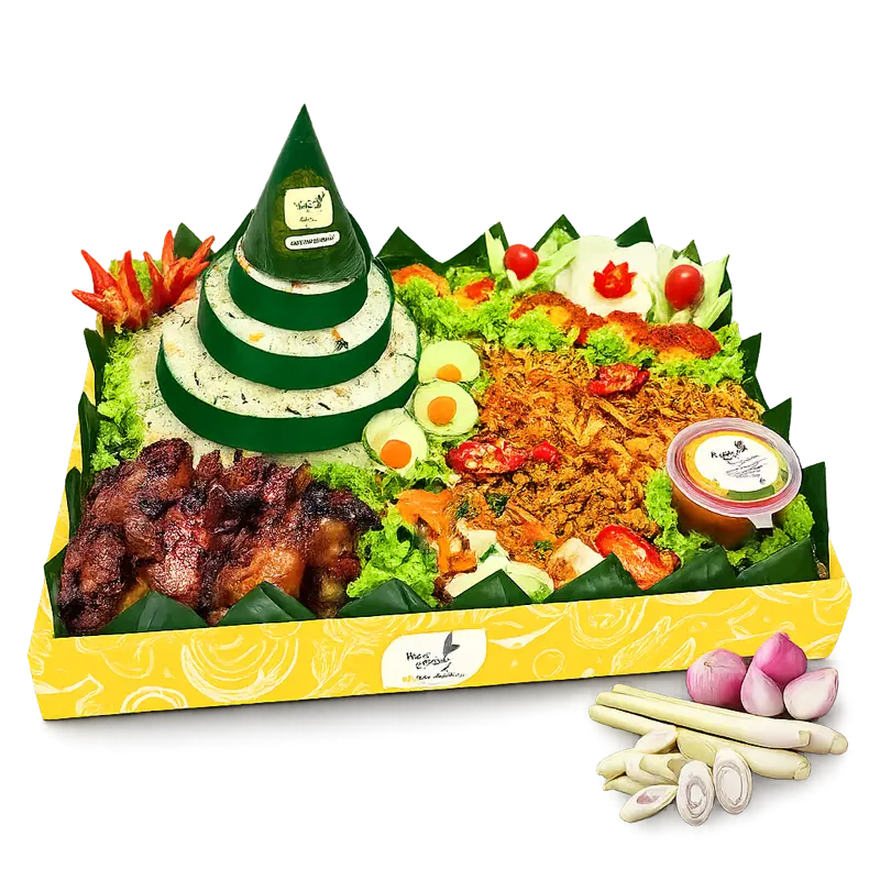 Tumpeng Nasi Kuning Premium