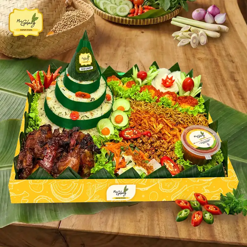 Tumpeng Nasi Liwet Mak Gobang